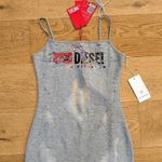 Diesel  - D-Hoper-Devo Midi Dress in Gray Photo 1