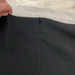 Chico's Chico’s Black Long Open Flare Sleeves 1/2 Zip Back Silky Blouse Size 12/14 Photo 7