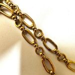 J.Crew  red rhinestone floral pendant necklace Photo 6