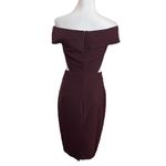 AQ/AQ Mulberry Aura Dress Cutout Sheath Party Cocktail Womens Size US 6 Photo 7