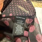 Who What Wear  Black Brown Circle Sheer Blouse XS Photo 5