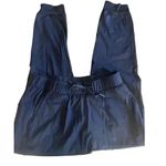 Versatile Navy Blue Drawstring Joggers Athleisure Comfort Pants F21 Size M Photo 0