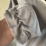 Deletta Anthropologie  Mara Gray Jersey Top w/ 🤍Chiffon Criss-Cross Back🤍 ~S Photo 5