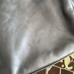 Sundance  METALLIC GOLD TONE LEATHER SHOULDER BAG. O/S Photo 8