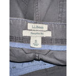LL BEAN WOMENS GREY FAVORITE FIT STRAIGHT LEG PANTS SIZE 10 PETITE‎ Gray Photo 3