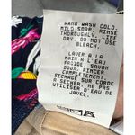 Talbots Vintage One Piece Swimsuit 10 Navy Blue Multi Floral Ribbed Halter Beach Photo 8