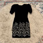 Jessica McClintock  Velvet 80s Gunnesax dress size 5-6 Photo 4