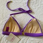 NWT L’Agent Avril swim top XS Purple Photo 4