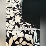 Lands' End  Black and White Sheath Midi Sleeveless Dress size MP (10/12) Photo 7