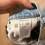 American Eagle  Light Blue Distressed Stovepipe Jeans Photo 4