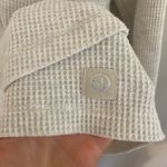 Straight Down Misty Cowl Neck Pullover Waffle Womens Size Small Golf Thermal Photo 4