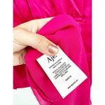 AJE Echo Mini Shirt Dress in Hot Pink Satin NEW Size 2 Photo 3