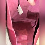 Free People NWT  + Sundown Wilds Suede Nubuck Burgundy Bag Photo 5