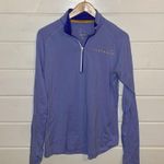 Nike Livestrong purple quarterzip Dri-fit top Photo 1