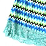 Vintage Womens Y2K Babydoll Fairy Grunge Top Size 1X Lace Artsy Eclectic 90s Blue Photo 2