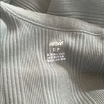 Aerie (2) Ribbed One Shoulder Dresses In Cream and Green Size Small Photo 4