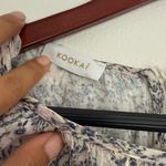 Kookai  silk Print Women's Dress Photo 1