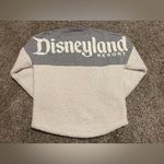 Disneyland Resort Sherpa Fleece Spirit Jersey Gray White Size XS Photo 3