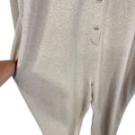Mara Hoffman Sabina Oatmeal Jumpsuit Button Front sweatshirt Lagenlook NEW Sz 3X Photo 4