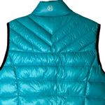 Roper Teal Blue/Green Puffer Vest Black Trim Down Feather Fill Size XS Green Photo 5