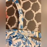 Wild Fable Floral NWT Blue/White Bikini Top butterflies padded underwire Sz 14 adj straps Photo 3