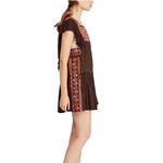 Free People  Day Glow Dress Bitter Oli Brown Small Photo 1