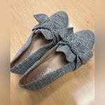 Life Stride  Women's Knit Bow Flats in Gray Photo 2