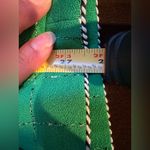 Tweed Emerald Green 1 Button Rope Edges Blazer 4 Deep Pockets & Belt Sz M/L Size M Photo 13