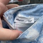 Akaiv  Tie Dye Cloud Blue and White Mini Skort NWT | L Photo 2