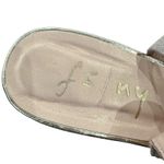 French Sole NY FS|NY suede block heel slingbacks Gold Size 10 Photo 10