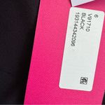 Vince Camuto NWT Tie Front Key Hole Halter One Piece Swimsuit Black Size 6 Photo 9