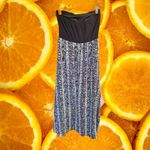 Velvet Room High Low Strapless Black and White Dress Size Medium Photo 3