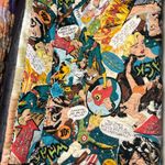 Women’s open front jacket size M quilted artsy fun whimsical statement casual Size M Photo 1