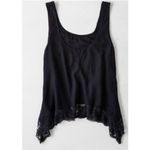 American Eagle ✨ Navy Lace Hem Sz Small Tank Top✨ Photo 1
