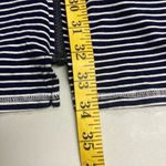 CLUB Z COLLECTION Women’s Blue & White Striped Hooded Stretchy‎ Dress Size Med Blue Photo 6