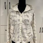 ES Style funny mustaches windbreaker . Size 38‎ (6) White Photo 0