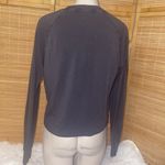 Peloton  dark gray long sleeve pullover crew neck top shirt woman’s Medium Photo 2