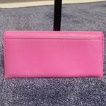 Salvatore Ferragamo Pink Wallet with Gold Accent Photo 2
