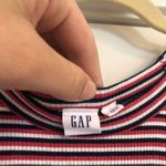 Gap Women’s swing knit dress red white and blue striped tank size small Photo 1