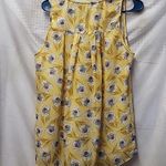 Bisou Bisou Button Down Blouse, Tie, Sz Large Photo 5