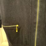 Grace Elements  Black Zippered Women's Cardigan Sweater - Medium Photo 2