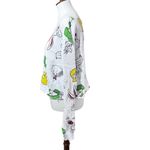 Looney Tunes  Cropped White Graphic Sweatshirt Size Large Photo 2