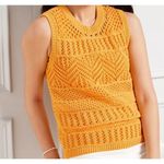 Talbots  NWT Orange top vest size large Photo 0