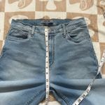 joe's jeans High Rise Wide Leg Raw Hem Light Wash Denim Size 31 Photo 7