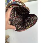 Vera Bradley Quilted Backpack Retired Puccini Vintage Full Zip Adjustable Strap Photo 5