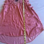 Rachel Zoe Coral pink top blouse size M Photo 7