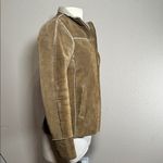 Gap Vintage  2002 Y2K Camel Cognac Tan Brown Sherpa lined jacket size XS Photo 1