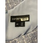 Emporio Armani Sleeveless Tweed Dress Blue Womens Size IT 44 US 8 Photo 10