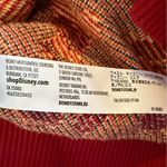 Disney Mickey Mouse Cardigan Sweater Allover print Classic Red Unisex XS Photo 10