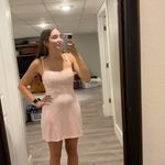 Amazon Pink  mini Dress Photo 0